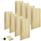 DARUITE Buchstütze, Buchstützen Metall Bücherhalter Bücherregal Kinder Bücherständer Kinder Book Holder Bücherstütze Holz, für DVDs, Büro, Schule, Bibliothek, (170 x 120 x 103 mm-4 Paar, Holzimitat)