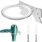 QIMEI-SHOP Support de Sèche Cheveux en Acier Inoxydable Porte Sèche-Cheveux Mural Titulaires de Sèche-Cheveux pour Chambres à Coucher, Toilettes