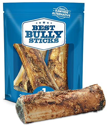 Best Bully Sticks Marrow Bones for Dogs, Large, 3 Count