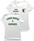 lepni.me Maillot de Football pour Femme du Algérie avec Votre Nom Numéro | Insigne de Drapeau Algérien Personnalisé | Coupe du Monde 2022 (L Blanc Multicolore)