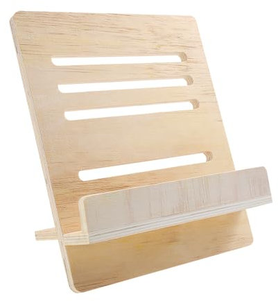 Garneck Faltbarer Lesepult Aus Holz Desktop Buchhalter Klappbar Schreibtisch Lesehalter Für Schüler Und Lesen
