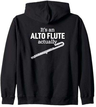 Blague Flûte Amusante pour Flûtiste de Flûte Alto Sweat à Capuche