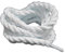Fat-catz-copy-catz 1x Pair Unisex White Chunky Natural Cotton Thick Rope Cord Shoe, Sneaker, Trainer Fashion Laces - 150cm Length 7mm Width