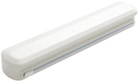 Distributeur de film alimentaire, coupe-film, distributeur de film plastique avec coupe coulissante, pour film alimentaire d'une largeur ≤ 32 cm et d'un diamètre ≤ 4,5 cm