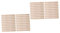 Ipetboom 2 Sätze 2 Sets Kräuterstäbchen Rauchfreier Punkt Moxa Werkzeug Säulen Rauchfreier Moxa Streifen Chinesischer Vielseitiger Akupunkturpunkt Khaki Papier 20 Stück * 20 Stück * 2