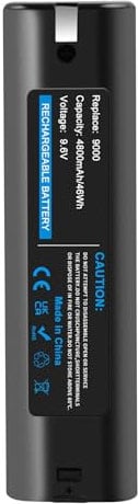 Awekamer 9.6 V 4800 mAh Ni-MH Replacement Battery for Makita 191681-2 632007-4 9000 9001 9002 9033 9034 9600 4190D 6012HD 6092D ML900 8400D 8402V D 903D 903DW DA390D DA390DW