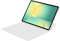 SAMSUNG Smart Book Cover Custodia per tablet a libro posizionabile con doppia visualizzazione per Galaxy Tab S10 FE+, Bianco