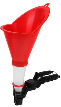 Alipis Embudo De Aceite Motor Con Sujeción Rápida Boca Ancha Ajustable Para Gasolina Herramienta Multiusos Para Coches y Motos