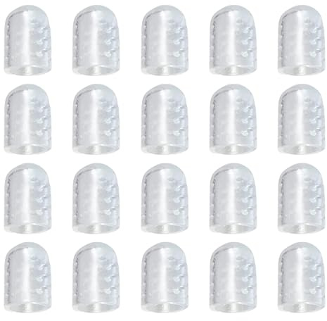 Zehenschutz Silikon - Zehenkappen | Zehenpolster | Weiches Zehenschutz Transparent | Gel Zehenkappen | Zehenschoner | Elastische Zehenschutzkappe | Silikon-Zehenüberzüge Für Hühneraugen