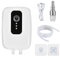 Pompa Automatica USB con Sifone, Kit Pompe per Travaso Vino, Dispenser Pompa Elettrico da 1200 mAh Integrata per l'Imbottigliamento di Bevande Fatte in Casa, Vino, Birra