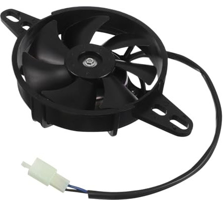 Alipis Ventilateur Électrique pour Radiateur de Refroidisseur Huile pour Atv Utv Installation Simple Prévient la Surchauffe Du Moteur