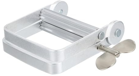IWOWHERO Metal Toothpaste Tube Squeezer for Home and Salon Accurate Dispensing Wringer for Plastic and Metal Tubes Multi-Purpose Aluminum Squeezer for Paint Hair Color Cosmetics and