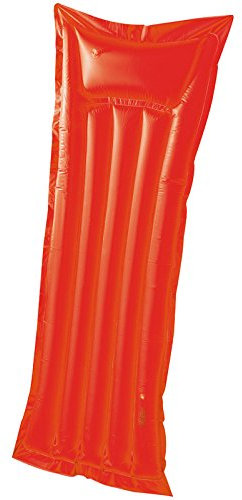 Luftmatratze, ca. 182x69 cm, Phthalat-frei, rot, Plüsch, Kind, Schlaf Verbessern