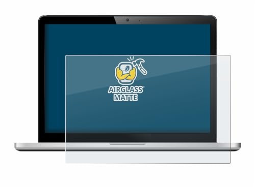 BROTECT 15.6 Entspiegelungs Schutzglas für Notebooks mit 15,6 Zoll (345 x 194 mm, 16:9) Schutzfolie Panzer Folie Glas Matt [Kratzfest 9H]