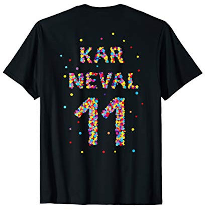 Fussball Trikot Konfetti Fasching Karneval Kostüm Spruch T-Shirt