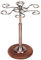Wine Glass Holder Hanging,Under Cabinet Stemware Wine Glass Holder with 6 Hooks Wine Glass Rack Freestanding Tabletop Stemware Storage Rack Wine Glass Cup Holder for Bar Kitchen