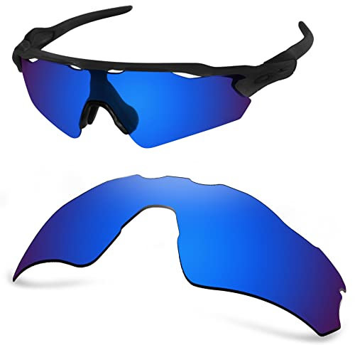 AOZAN ANSI Z87.1 Ersatzgläser kompatibel mit Oakley Radar EV Path OO9208 Sonnenbrille, A025EU-CBLUE, A025EU-CBLUE