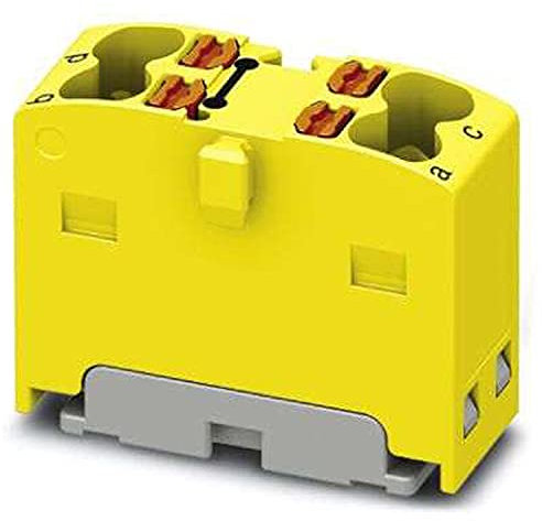Phoenix Contact Einsteck Verteilerblock 4-polig , 14 AWG, 17.5A / 450 V, 2.5mm², Polyamid, IP20, Packung a 30 Stück