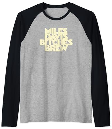 Miles Davis Bitches Brew Raglan