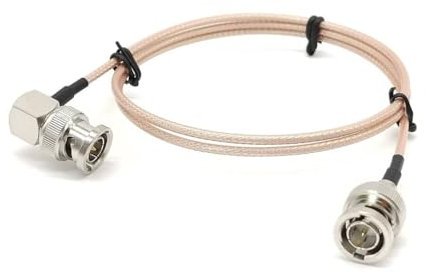 Cable de 75 cm ensamblado por el cable de 75 Ohm BNC de extremo masculino a extremo masculino BNC a enchufe rg179 para,para cámaras de videovigilancia