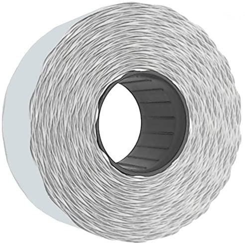 gebar Preisauszeichner Etiketten 26x16 Standard weiß 1100 Stück permanent Preisetiketten für Printex Tovel Meto Blitz Open Print