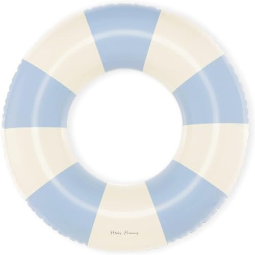 Petites Pommes Schwimmring Schwimmhilfe Ø45-120cm für Kinder und Erwachsene (Nordic Blue, 60cm)