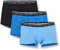 Calvin Klein Herren Boxershorts Trunks Unterwäsche, Mehrfarbig (Black/Delft/Silver Lake Blue), L