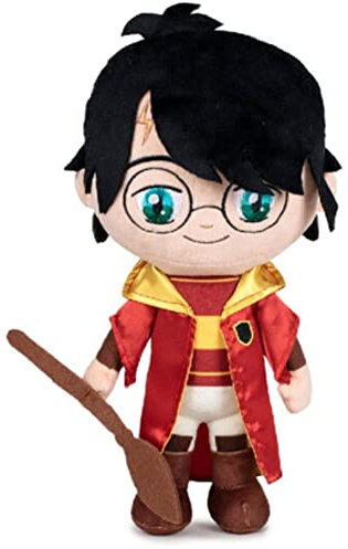 CARTOON Harry Potter Plüschtier Hogwarts Puppe 20 cm für Kinder (Quidditch)
