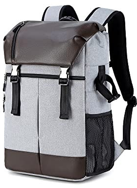 AFGRAPHIC Sac à dos de voyage pour appareil photo Canon EOS R3 avec objectif Canon RF 24-70 mm f/2,8 L IS USM Gris, gris, taille unique