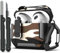 RFUNGUANGO Custodia Compatibile con AirPods 3 generazione con kit di pulizia, armatura protettiva militare con serratura Compatibile con custodia di ricarica AirPod Gen 3 2021,Mimetica del deserto