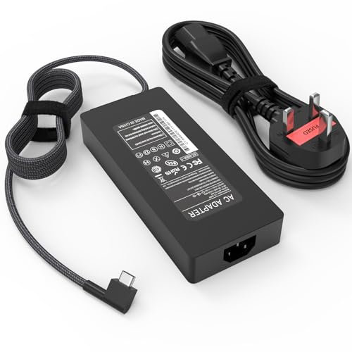 230W AC Adapter for Razer Blade Pro 17 4K RZ09 RC30-0248 GTX1060 GTX1070 RTX2070 RTX2080 GTX1660 (2014-2023),Razer Blade 14 15 RTX GTX 1660Ti and GTX 1070(2018) Gaming Laptop Charger