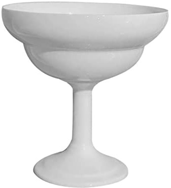 LIFKOME Praktische Fußschale Aus Keramik Für Desserts Eleganter Eisbecher Vielseitig Einsetzbar Als Joghurt Cocktailglas Serviergeschirr Für Besondere Anlässe Weiß