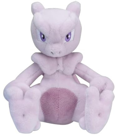 POKEMON Center 5 Inch Plush Sitting Cuties Mewtwo