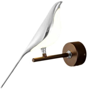 Colcolo Vogel-Wandleuchte, LED-Wandleuchten, Wandlampe, Beleuchtung für Wandleuchten, Bauernhaus, Treppen, Esszimmer, Büro, Neutrales Licht