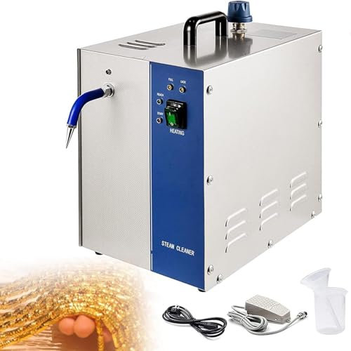 MIAOMI Stainless Steel Jewelry Steam Cleaner, Jewelry Steam Cleaning Machine With 135℃ Steam Temperature - Home/Industrial(4l)