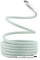 T'nB - Câble Magnétique USB C vers USB C, Charge Rapide 60W, Gaine Aimantée en Nylon et Anti Nœud, Longueur 1,5 M, Compatible Apple iPhone 15/15 Pro / 15 Pro Max / 16/16 Pro / 16 Pro Max - Vert