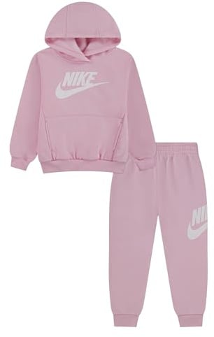 Nike Kinder Club Fleece Set, Medium Soft Pink, 2/3 Jahre