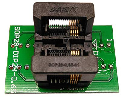 DIIOOMIEEU SSOP8 TSSOP8 Programmierer Adapter Buchse TSSOP zu DIP Konverter Chip Test Outlet