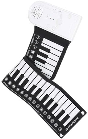 Alasum Piano Électronique Pliable Touches Portable Avec Haut-parleur Intégré Clavier De Voyage Silicone Pour Débutants Garçon Fille Et Adultes