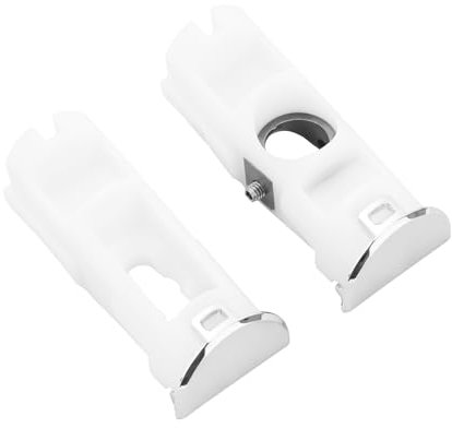 ECSiNG 1 Kit de Support de Poignée de Porte de Congélateur Pièce de Rechange DA61-07540A Compatible avec Samsung RFG237AARS RFG238AARS RFG293HAPN Les Modèles de Réfrigérateur