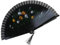 YUTNGYNG Elegant Spanish Dancing Fan, Vintage Hand Fan,Double Sided Hand Painted Florals Folding Fan for Performances Decoration and Photography Prop