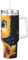 ZSUUGJ Yellow Duck Gobelet isotherme de 1200 ml avec poignée et couvercle à paille, tasse de voyage isotherme, tasse à café, bouteille d'eau réutilisable, idéal pour voiture, travail, cadeau