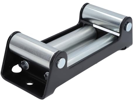 ciciglow Guide de Câble à Rouleaux à Rouleaux de Treuil Lourd de 12000 LB avec Surface étanche à L'érosion pour Fil et Corde Synthétique