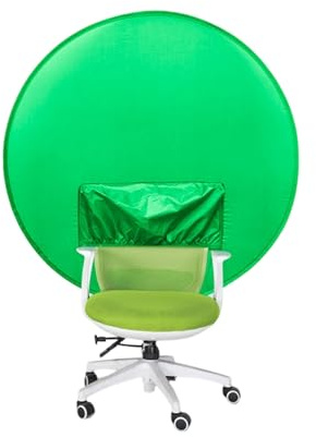 Écran vert amélioré pour chaise portable Petit fond vert écran pliable