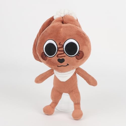 Puppal Collectable Dandy's World Plush Dolls, 10 Adorable Sunflower Plush Pillow Soft Stuffed Horror Game Home Bedroom Decors Birthday Valentines Halloween for Fans and Kids (Brown)