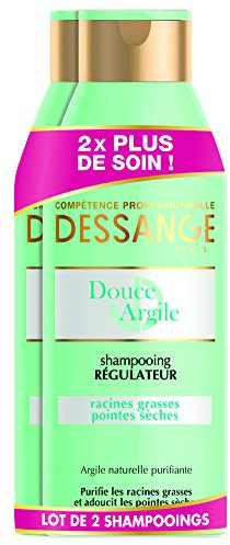 DESSANGE Douce Clagile Shampoo, regulierend, 250 ml, 2 Stück