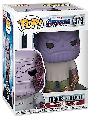 Funko Pop! Marvel: Endgame - Casual Thanos With Gauntlet - Avengers - Collectable Vinyl Figure - Gift Idea - Official Merchandise - Toys for Kids & Adults - Movies Fans - Model Figure for Collectors