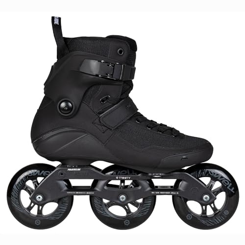 Powerslide Inline Skate Triple Black 110 Black, für Fitness, für Damen und Herren