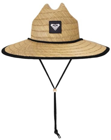 Roxy RG Tomboy Straw Hat Sombrero para el Sol, Antracita Exc, Talla única para Niñas