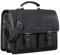 STILORD 'Jeffrey' Lehrertasche Aktentasche Leder Große Vintage Ledertasche zum Umhängen 15.6 Zoll Laptop Tasche für Schule Uni Business Trolley Aufsteckbar, Farbe:princeton - schwarz